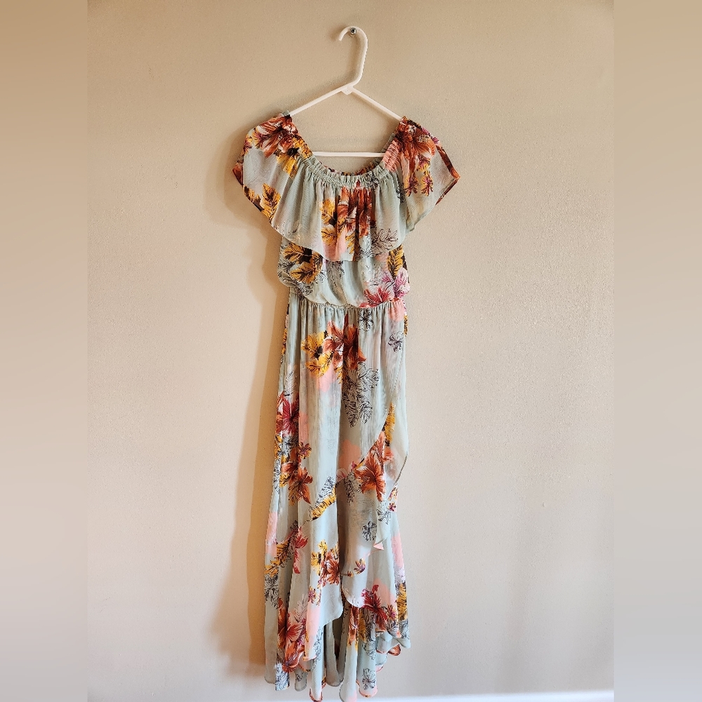 Express Floral Maxi Dress